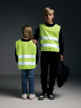 Logotrade promotional giveaways photo of: GRS recycled PET high-visibility safety vest 3-6 years