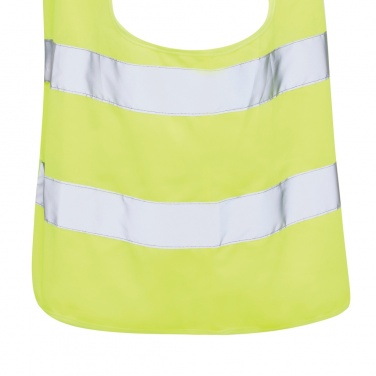 Logotrade promotional gift picture of: GRS recycled PET high-visibility safety vest