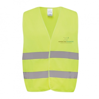 Logo trade promotional items picture of: GRS recycled PET high-visibility safety vest
