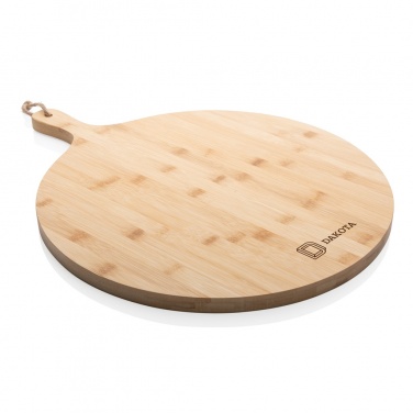 Logo trade promotional product photo of: Ukiyo bamboo round serving board