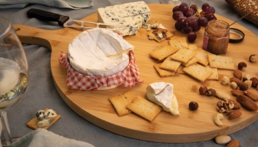 Logotrade promotional item picture of: Ukiyo bamboo round serving board