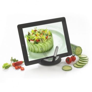 Logo trade promotional merchandise photo of: Chef tablet stand with touchpen