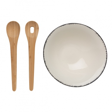 Logotrade corporate gift picture of: Ukiyo salad bowl with bamboo salad server