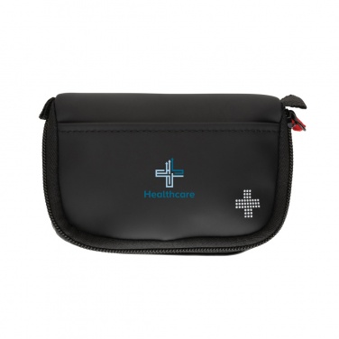 Logotrade advertising product image of: RCS recycled nubuck PU pouch first aid set mailable