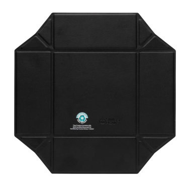 Logo trade corporate gift photo of: Swiss Peak RCS recycled PU foldable magnetic storage tray