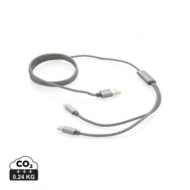 Logotrade promotional gifts photo of: 3-in-1 braided cable