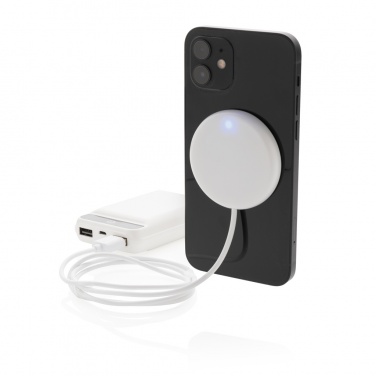 Logo trade promotional items image of: 5W magnetic wireless charger
