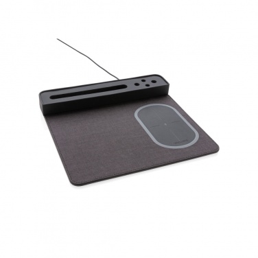 Logotrade promotional gift picture of: Air mousepad with 5W wireless charging and USB