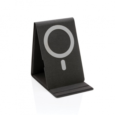 Logo trade advertising product photo of: Artic Magnetic 10W wireless charging phone stand