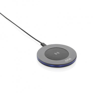 Logotrade corporate gift picture of: Terra RCS recycled aluminium 10W wireless charger