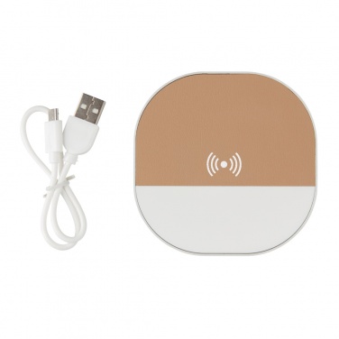 Logotrade promotional item picture of: Aria 5W Wireless Charging Digital Clock