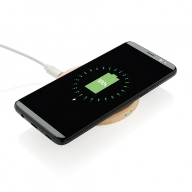 Logo trade promotional product photo of: 5W wood wireless charger