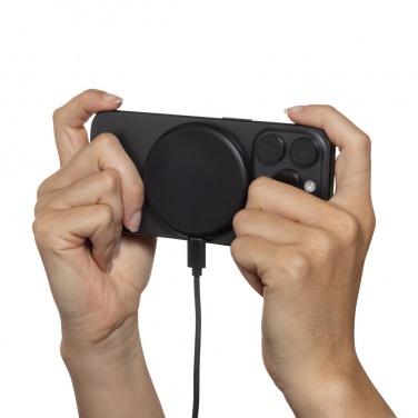 Logotrade promotional item picture of: Magnapad 15W RCS rplastic magnetic 3 in 1 charging pad