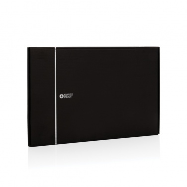 Logo trade promotional product photo of: Swiss peak RCS recycled PU 15W 3 in 1 charging mousepad