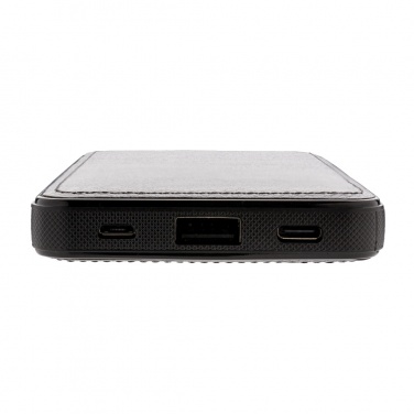 Logo trade promotional merchandise photo of: Tusca 10.000 mAh PU powerbank