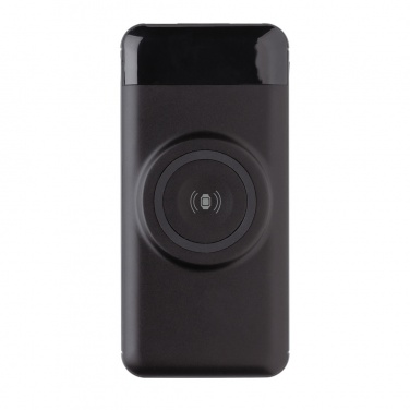 Logo trade promotional products image of: 10.000 mah wireless powerbank with watch charger