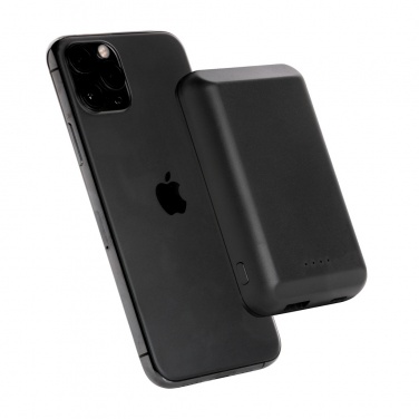 Logotrade promotional gift image of: Magnetic 5.000 mAh 5W wireless powerbank