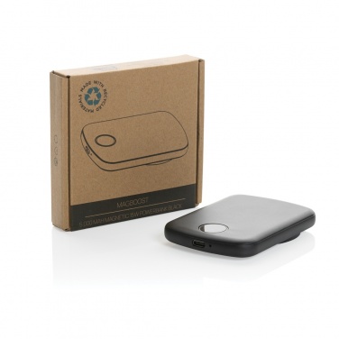 Logotrade business gift image of: MagBoost RCS recycled plastic 5000 mah magnetic powerbank
