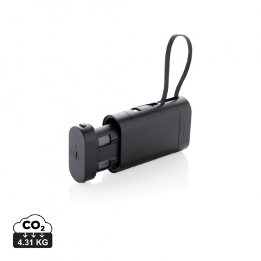 Logo trade promotional gift photo of: CycleCell 10,000 mah removable battery powerbank