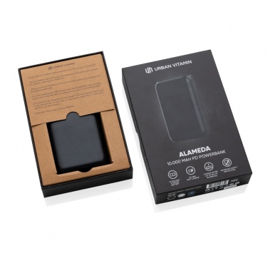 Logo trade advertising products picture of: Urban Vitamin Alameda 10.000 mAh 18W PD powerbank