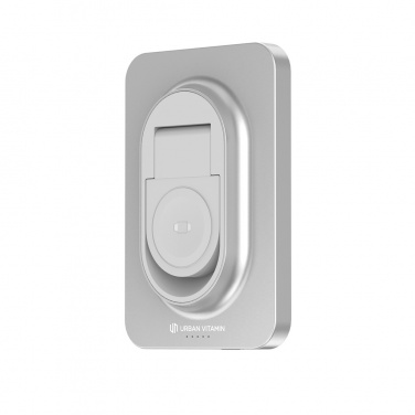 Logo trade promotional merchandise image of: Urban Vitamin Malibu RCS plastic/alu 5000 mah powerbank