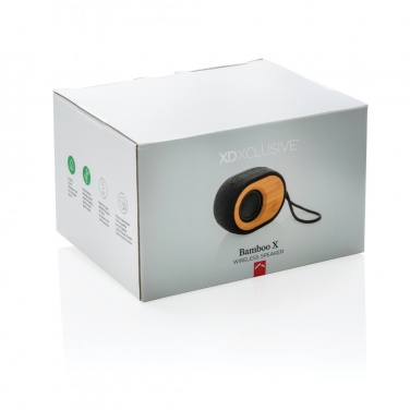 Logotrade promotional product picture of: Bamboo X  speaker
