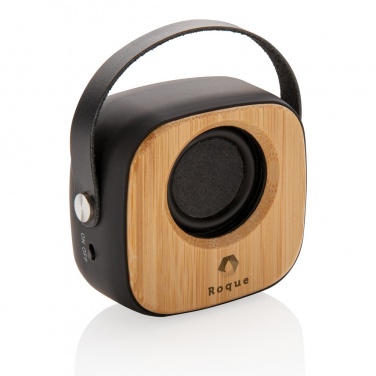 Logotrade promotional gift picture of: Bamboo 3W Wireless Fashion Speaker