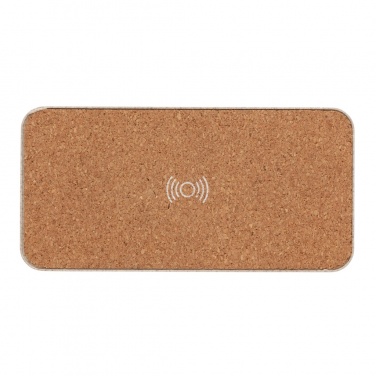 Logo trade advertising products picture of: Wheatstraw wireless charging speaker