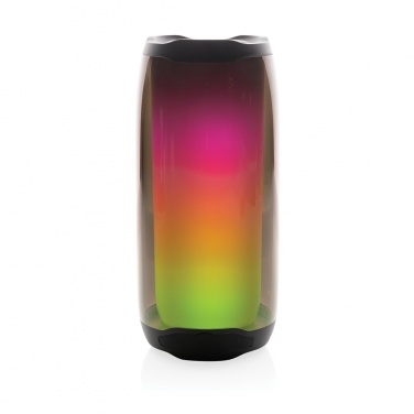 Logo trade promotional giveaway photo of: RCS recycled plastic Lightboom 10W speaker