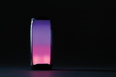 Logo trade business gifts image of: RCS recycled plastic Lightboom 10W speaker