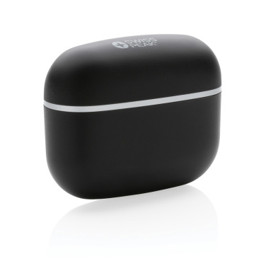 Logotrade promotional gift image of: RCS recycled plastic Swiss Peak TWS earbuds 2.0