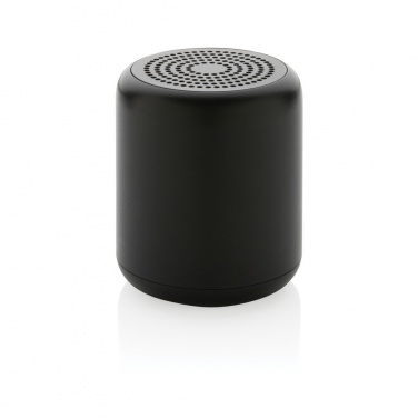Logo trade promotional merchandise photo of: RCS certified recycled plastic 5W Wireless speaker