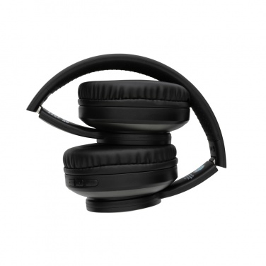 Logotrade promotional item image of: Terra RCS recycled aluminium wireless headphone