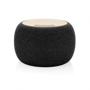 Logotrade promotional merchandise image of: RCS Rplastic/PET and bamboo 5W speaker