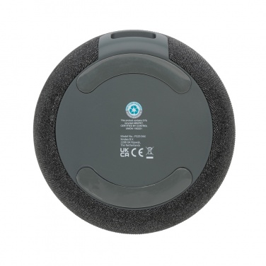 Logotrade advertising product image of: RCS Rplastic/PET and bamboo 5W speaker