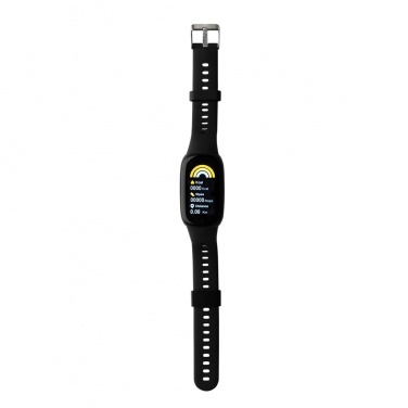 Logo trade promotional giveaway photo of: RCS recycled TPU  activity watch 1.47'' screen with HR