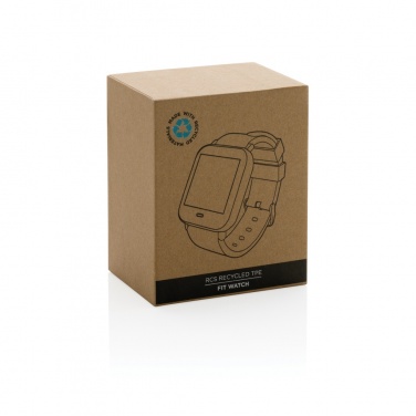 Logo trade corporate gifts picture of: RCS recycled TPU Fit Watch