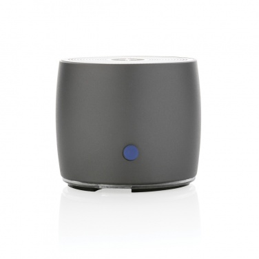 Logo trade promotional giveaways picture of: Swiss Peak RCS recycled aluminum 3W bass speaker