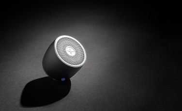 Logotrade promotional gift picture of: Swiss Peak RCS recycled aluminum 3W bass speaker