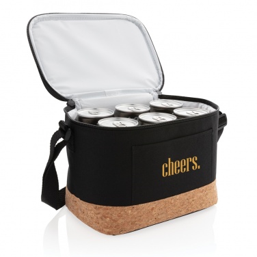 Logotrade promotional product image of: Two tone cooler bag with cork detail