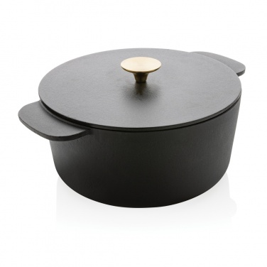 Logo trade business gift photo of: Ukiyo cast iron pan large