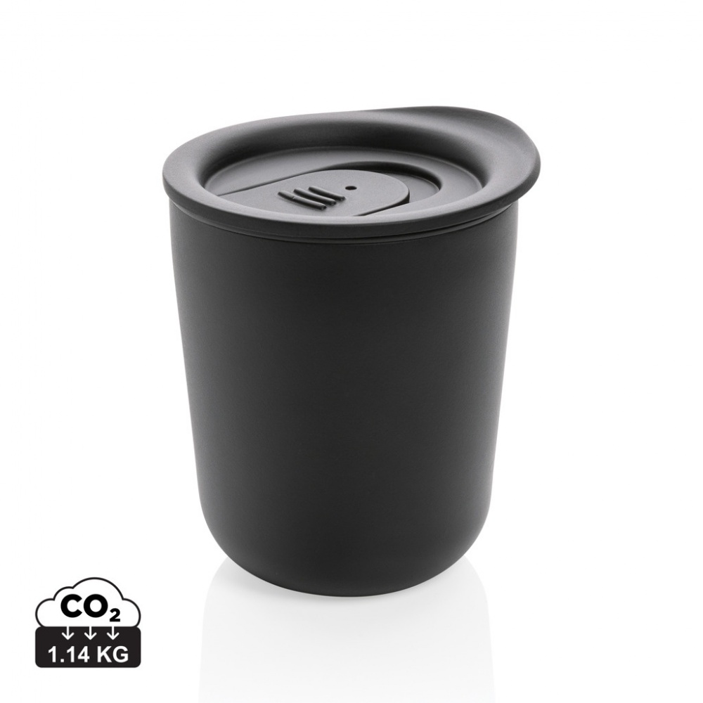 Logotrade promotional product image of: Simplistic antimicrobial coffee tumbler