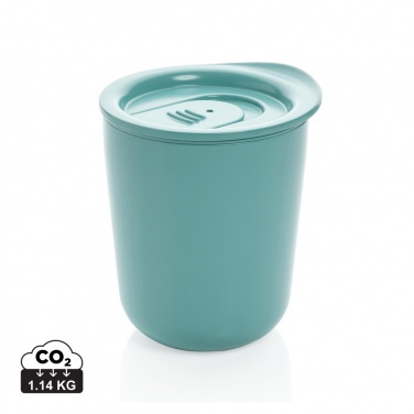 Logo trade promotional merchandise image of: Simplistic antimicrobial coffee tumbler