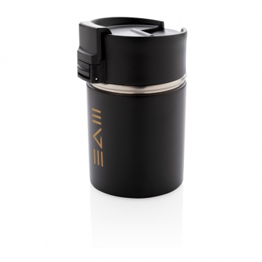 Logo trade corporate gifts picture of: Bogota compact vacuum mug with ceramic coating