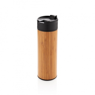 Logotrade promotional merchandise image of: Bogota vacuum bamboo coffee mug