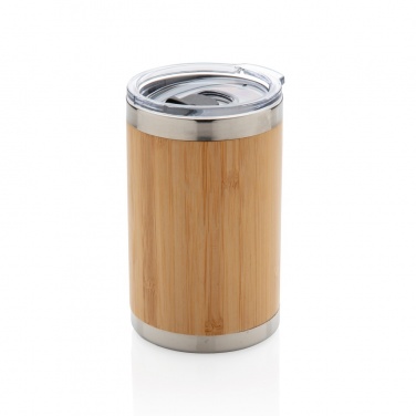Logotrade business gift image of: Bamboo coffee to go tumbler