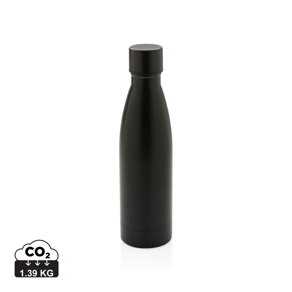 Logotrade promotional items photo of: RCS Recycled stainless steel solid vacuum bottle
