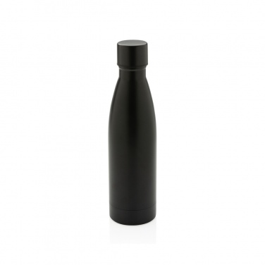Logo trade corporate gifts image of: RCS Recycled stainless steel solid vacuum bottle