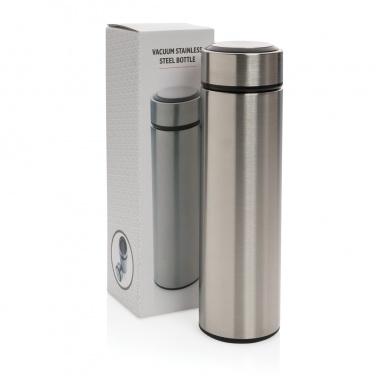 Logo trade promotional items image of: Vacuum stainless steel bottle