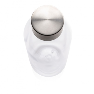 Logo trade promotional giveaway photo of: Leakproof water bottle with metallic lid